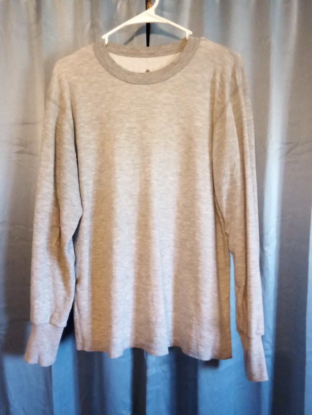 Men's Gray Crewneck Thermal